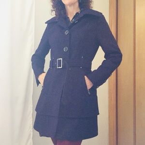 Purple fall spring coat by Miss 60